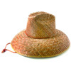 Straw Hat, Lifeguard, w/Cord, One Size