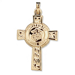 Sterling Silver US Marine Corps Cross
