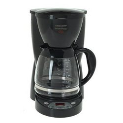 B&D 12CUP COFFEEMAKER BLK W/PERFECT POUR PROGRAMMABLE