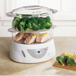 8qt Two Tiered Food Steamer