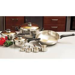 Chef’s Secret® 11pc Surgical Stainless Steel Cookware Set