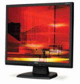 NEC MultiSync LCD17V-BK 17 inch 500:1 8ms LCD Monitor (Black)