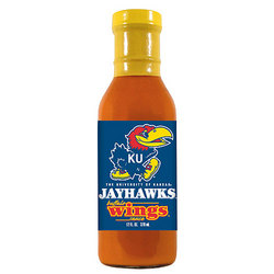 Kansas Jayhawks NCAA Buffalo Wings Sauce - 12oz