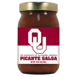 Oklahoma Sooners NCAA Picante Salsa - 16oz