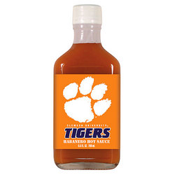 Clemson Tigers NCAA Hot Sauce - 6.6oz flask