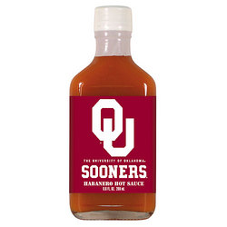 Oklahoma Sooners NCAA Hot Sauce - 6.6oz flask