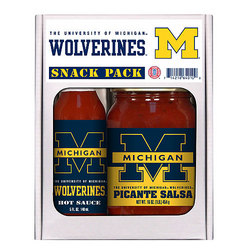 Michigan Wolverines NCAA Snack Pack