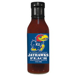 Kansas Jayhawks NCAA Peach Grilling Sauce - 12oz