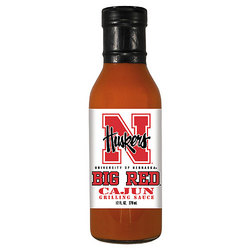 Nebraska Cornhuskers NCAA Cajun Grilling Sauce - 12oz