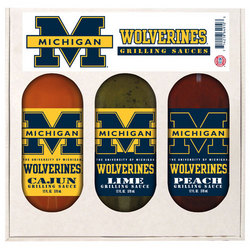 Michigan Wolverines NCAA Grilling Gift Set