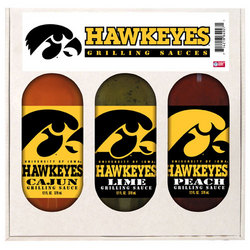 Iowa Hawkeyes NCAA Grilling Gift Set
