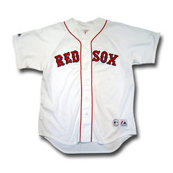 Boston Red Sox MLB Replica Team Jersey by Majestic Athletic (Home: X-Large)