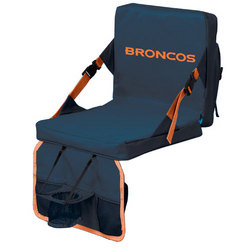Denver Broncos NFL "Folding Stadium Seat by Northpole Ltd.