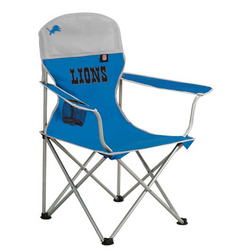 Detroit Lions NFL Deluxe Folding Arm Chair by Northpole Ltd.