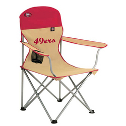 San Francisco 49ers NFL Deluxe Folding Arm Chair by Northpole Ltd.