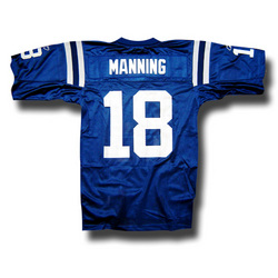 Peyton Manning #18 Indianapolis Colts NFL Replica Player Jersey By Reebok (Team Color) (X-Large)