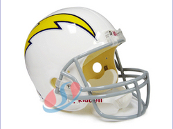 San Diego Chargers (1961-73) Full Size ""Deluxe"" Replica NFL Throwback Helmet by Riddell