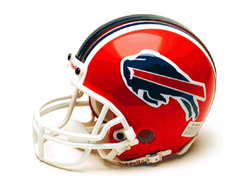 Buffalo Bills Miniature Replica NFL Helmet w/Z2B Mask by Riddell