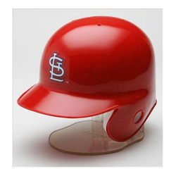 Saint Louis Cardinals Mlb Miniature Replica MLB Batting Helmet w/Left Ear Covered by Riddell