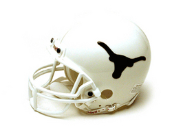Texas Longhorns Miniature Replica NCAA Helmet w/Z2B Mask by Riddell
