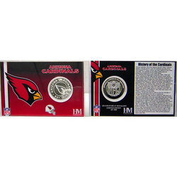 Arizona Cardinals NFL Team History Coin Card
