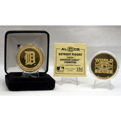 Detroit Tigers American League Champion 24KT Gold Coin