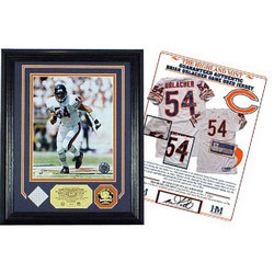BRIAN URLACHER GAME USED JERSEY PHOTOMINT