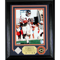 Walter Payton Game Used Jersey Photomint ""Legend""