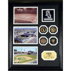 Home of the White Sox Photo Mint w/ 4 Coins