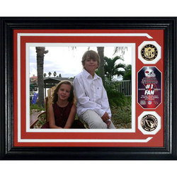 Arizona Cardinals ""# 1 Fan"" Personalized Photo Mint with 2 Gold Coins