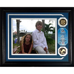 Detroit Lions ""# 1 Fan"" Personalized Photo Mint with 2 Gold Coins