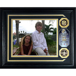 New Orleans Saints ""# 1 Fan"" Personalized Photo Mint with 2 Gold Coins
