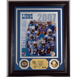 Detroit Lions 2007 Team Force Photo Mint