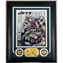 New York Jets 2007 Team Force Photo Mint