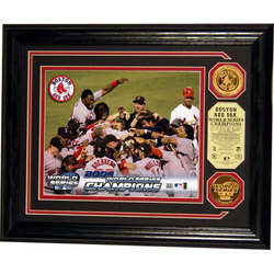 Boston Red Sox 2004 World Series Champions Celebration Photo Mint