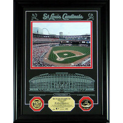 Busch Stadium Final Season Archival Etched Glass Photomint