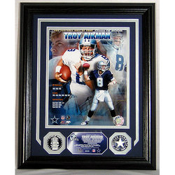 Troy Aikman Hall Of Fame Induction Photomint