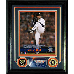 Justin Verlander 2006 Rookie of the Year Photo Mint