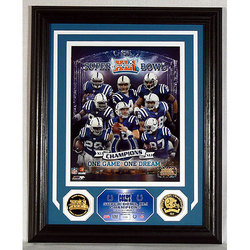 Colts SBXLI Champions Collage Photo Mint