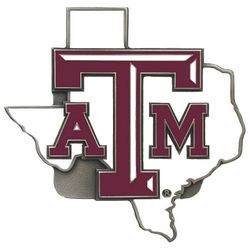 Texas A&M Class III Hitch Cover