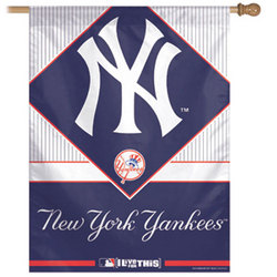 New York Yankees MLB Vertical Flag (27\"\"x37\"\")