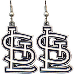MLB Dangle Earrings - St. Louis Cardinals