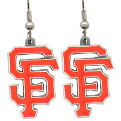 MLB Dangle Earrings - San Francisco Giants