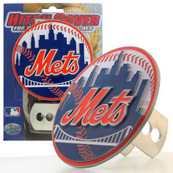 MLB Trailer Hitch Cover - New York Mets