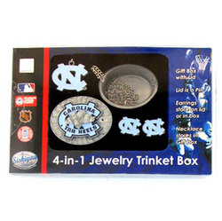 College Trinket Box - Carolina Tarheels
