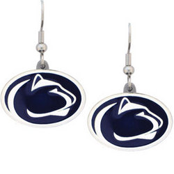 College Dangle Earrings - Penn State Nittany Lions