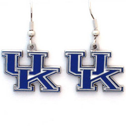 College Dangle Earrings - Kentucky Wildcats