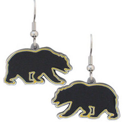College Dangle Earrings - UC Berkeley Bears