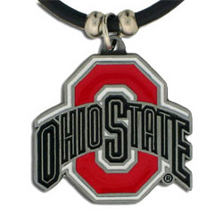 College Logo Pendant - Ohio State Buckeyes