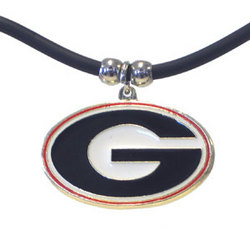 College Logo Pendant - Georgia Bulldogs